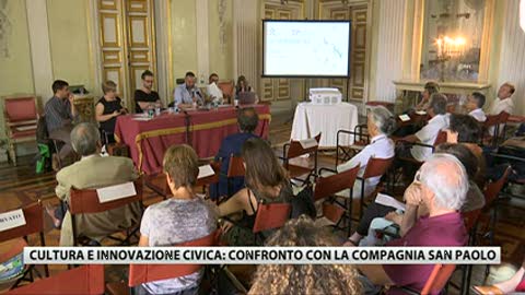 Cultura e innovazione civica, confronto con la Compagnia San Paolo: l'intervento di Ciccio Mannino