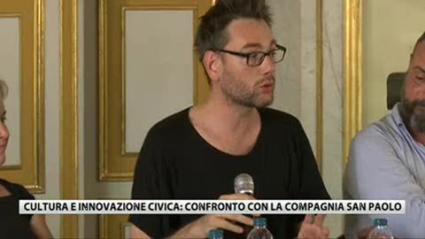 Cultura e innovazione civica, confronto con la Compagnia San Paolo: l'intervento di Bertram Niessen