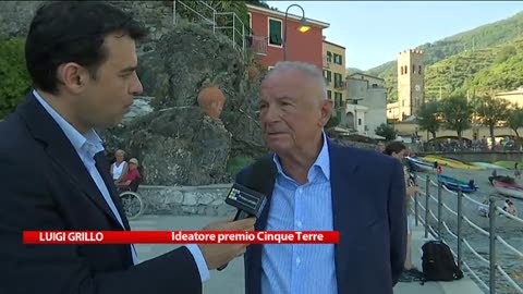 Premio giornalistico Cinque Terre, l'ideatore Luigi Grillo: 