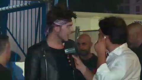 Costa Zena Festival, Stash (The Kolors) ai piedi del palco: 