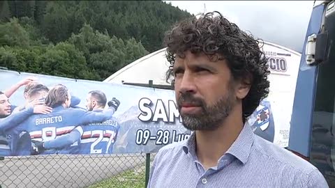 Il presidente dell'AIC Tommasi in visita alla Sampdoria: 