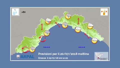 Meteo in Liguria, nel weekend arriva il maltempo 