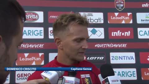 Genoa, parla capitan Criscito: 