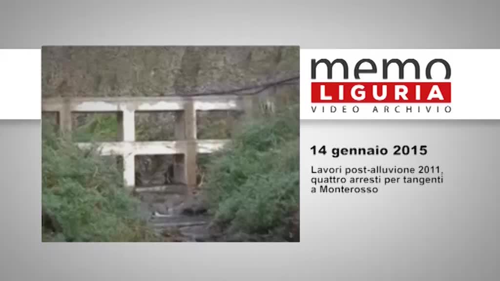 Lavori post alluvione 2011 - 4 arresti per tangenti a Monterosso