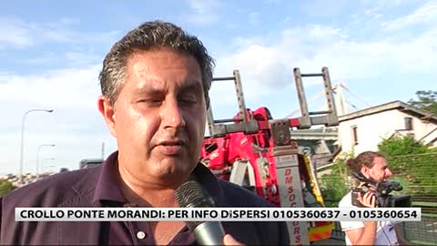 Crollo Ponte Morandi,  Toti dopo il sopralluogo di Conte: 