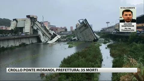 Crollo Ponte Morandi, la Protezione civile regionale: 