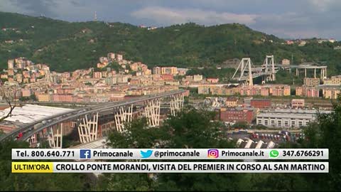 Crollo Ponte Morandi, ecco i divieti del traffico nella zona colpita 