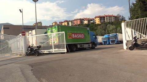 Crollo Ponte Morandi, Il camion della Basko che ha visto la tragedia