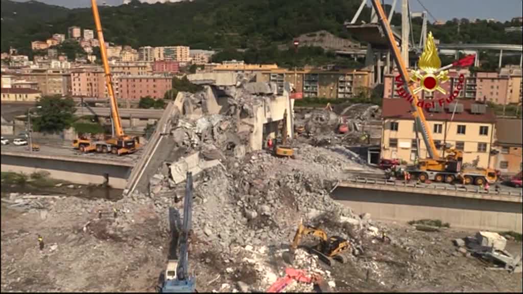 Ponte Morandi, Giampedrone a Primocanale: 