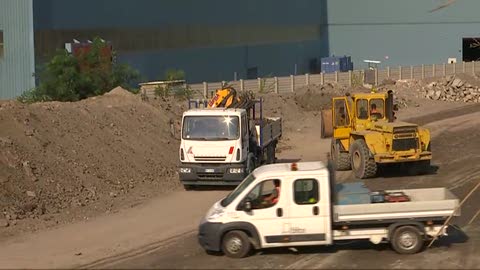 Partiti i lavori nelle aree Ilva per la nuova strada destinata ai tir