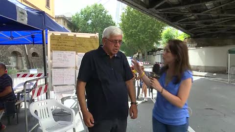 Crollo ponte, lo sfollato Ennio: 