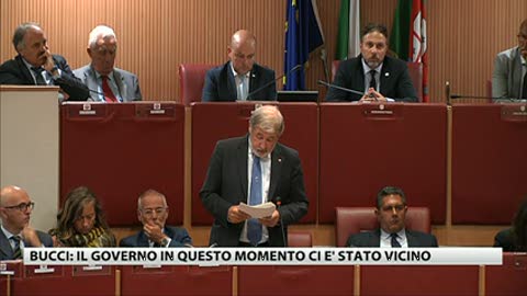 Seduta di Regione e Comune. Bucci commosso: 