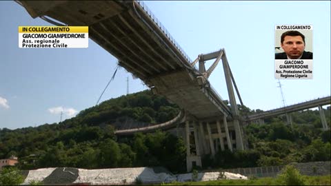 Crollo ponte, Giampedrone: 