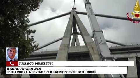 Decreto Genova, Manzitti: 