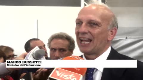 Ministro istruzione Bussetti: 