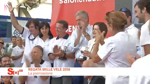 Salone Nautico, la premiazione della Millevele 2018