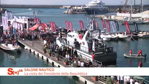 Salone Nautico, Mattarella visita la kermesse 