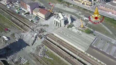 Crollo ponte, il 4 ottobre riapre la linea ferroviaria per il porto