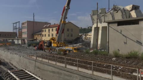 Crollo ponte, riapre linea Fs: da giovedì 82 treni passeggeri 