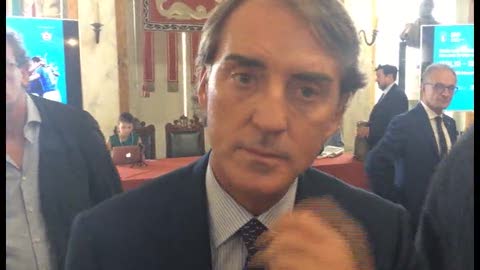 Italia-Ucraina, il ct Mancini: "Volevamo fare qualcosa per Genova"