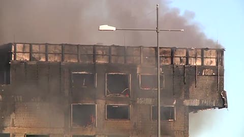 Savona, incendio nella palazzina dell'Autorita' Portuale: 40 evacuati