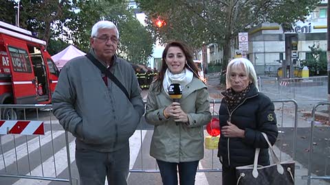 Ennio e Concetta prima del rientro in casa: 