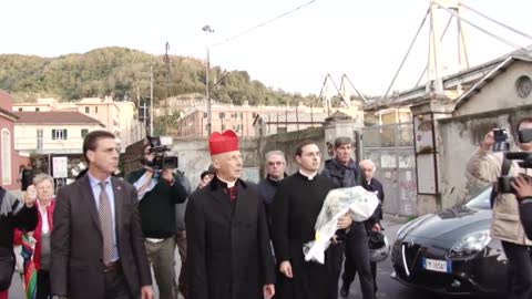 Commemorazione defunti crollo ponte, card. Bagnasco: 'Nessuno rallenti la ricostruzione'