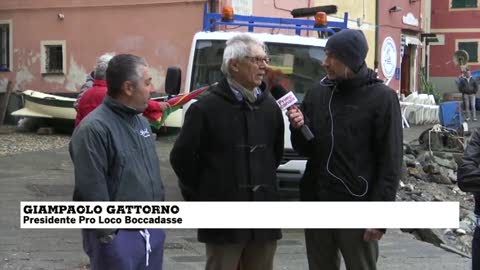 Boccadasse distrutta dalla mareggiata, 