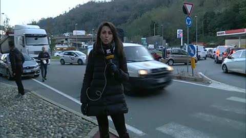 Viabilità, traffico congestionato alle 8 nella zona del casello di Bolzaneto