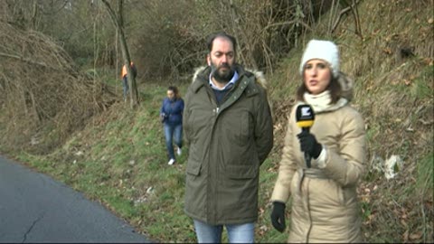 Live on the road a Torriglia, frane e galaverna. Le criticità dell'entroterra (2)