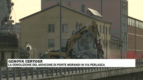 Via Perlasca, ecco come si sgretola la pila 9