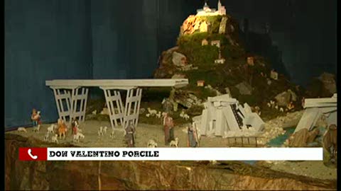 Il presepe di Ponte Morandi non c'è più, don Valentino: 