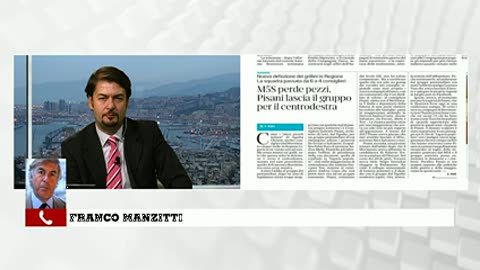 Regione, consigliere M5s pronto a passare alla maggioranza. Il commento di Manzitti