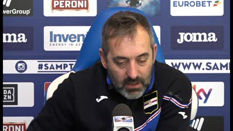 Giampaolo avvisa la Sampdoria: 