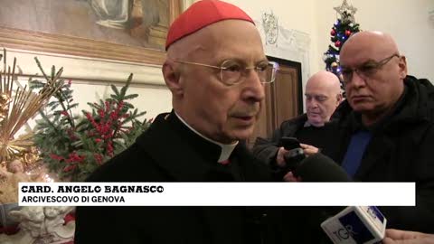 Gli auguri del Cardinale di Genova Bagnasco alla città: 