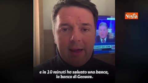 Banca Carige, Renzi (Pd): 