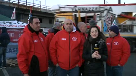 Sciopero e presidio dei tir al porto, Cgil: 