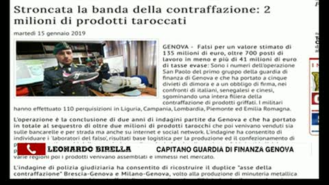 Stroncata la banda della contraffazione: 2 milioni di prodotti taroccati
