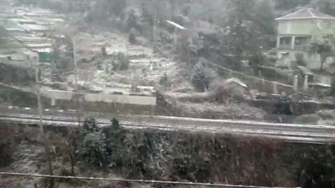 Neve a Genova Pontedecimo