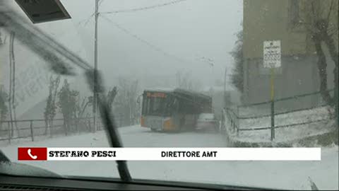 Genova, la situazione degli autobus in città 