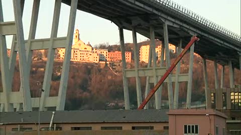 Gru al lavori su ponte Morandi, si avvicina il primo 'taglio'