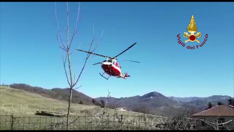 Colto da malore sui Giovi, trasferito in ospedale con l'elisoccorso