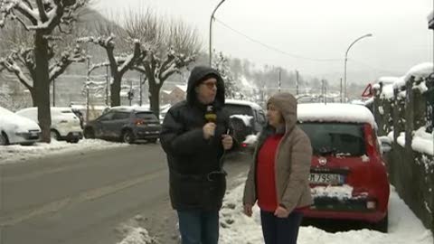 Allerta neve, la situazione a Ronco Scrivia