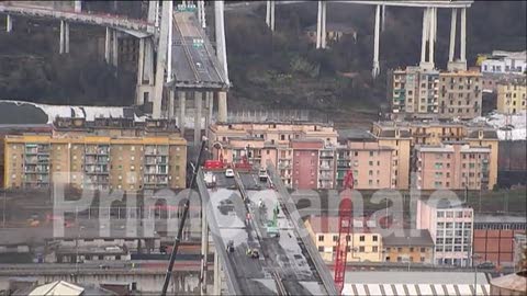 Demolizione ponte, i lavori proseguono in vista dell'8 febbraio