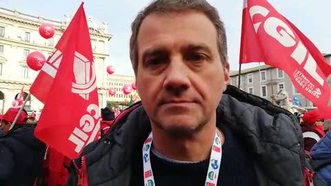 Manifestazione a Roma contro il governo, Vesigna (Cgil): 