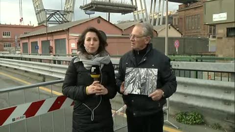 Le foto della costruzione del ponte mentre viene smontato