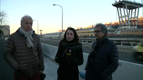 Sei mesi dal crollo di Ponte Morandi, domani la commemorazione sotto i monconi