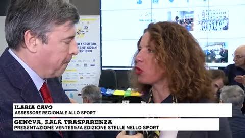 Stelle nello Sport, l'assessore Cavo: 