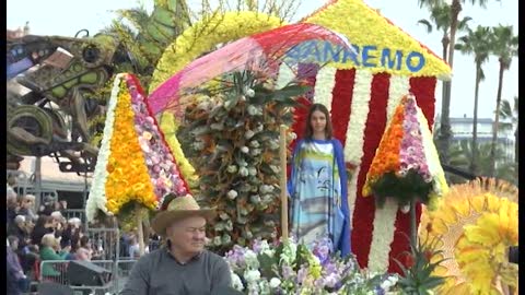 Sanremo festeggia il carnevale con i suoi fiori