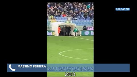 L'esplosiva imitazione del presidente Ferrero a Derby in Terrazza